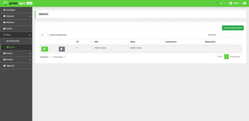 List page